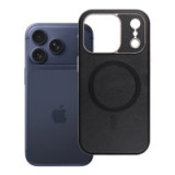 Case for iPhone 17 Pro / 18 Pro (low camera edge) Gentleman Mag Cover compatible with MagSafe black