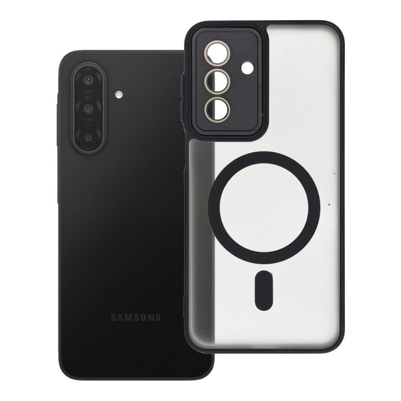 Case for Samsung A17 / A18 Variete Mag Cover compatible with MagSafe black Case for Samsung A17 / A18 Variete Mag Cover compatible with MagSafe black