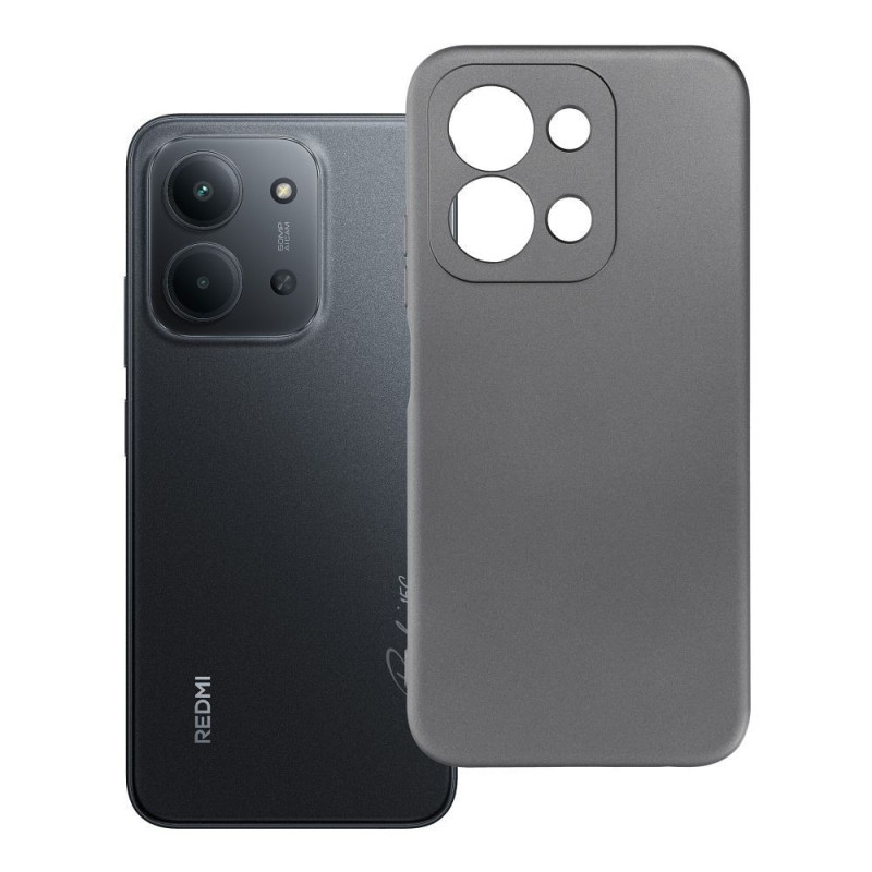 Case for Xiaomi Redmi 15C (173,16 x 81,07 x 8,2) Metallic gray Case for Xiaomi Redmi 15C (173,16 x 81,07 x 8,2) Metallic gray