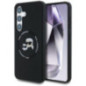 KARL LAGERFELD case for SAMSUNG S25 Plus KLHMS25MSKCHTCK (Magnetic Silicone Double Heads) black KARL LAGERFELD case for SAMSUNG S25 Plus KLHMS25MSKCHTCK (Magnetic Silicone Double Heads) black