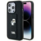 KARL LAGERFELD case for IPHONE 14 Pro KLHCP14LGSAKCPK (Gripstand Saffiano KC PIN) black KARL LAGERFELD case for IPHONE 14 Pro KLHCP14LGSAKCPK (Gripstand Saffiano KC PIN) black