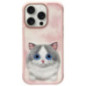 NIMMY case BIG EYED PET 2.0 Cat for IPHONE 16 Pro pink