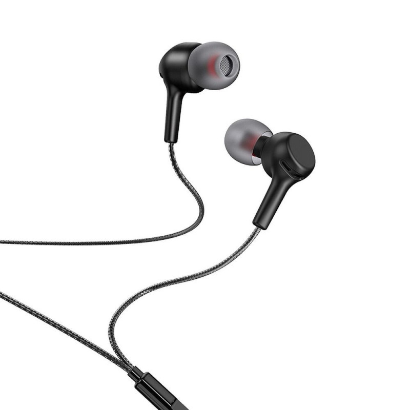 Wire earphones Jack 3,5 mm Hoco M78 black