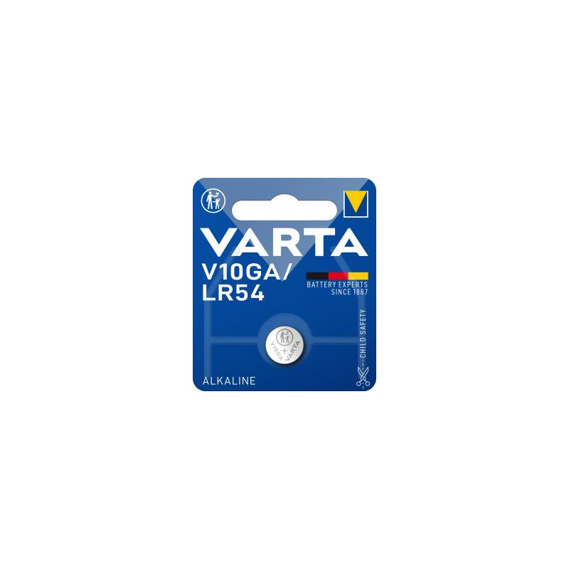 VARTA alkaline battery V10GA (Type LR54) 1 pcs