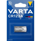 VARTA lithium battery CR123A 3V 1 pcs