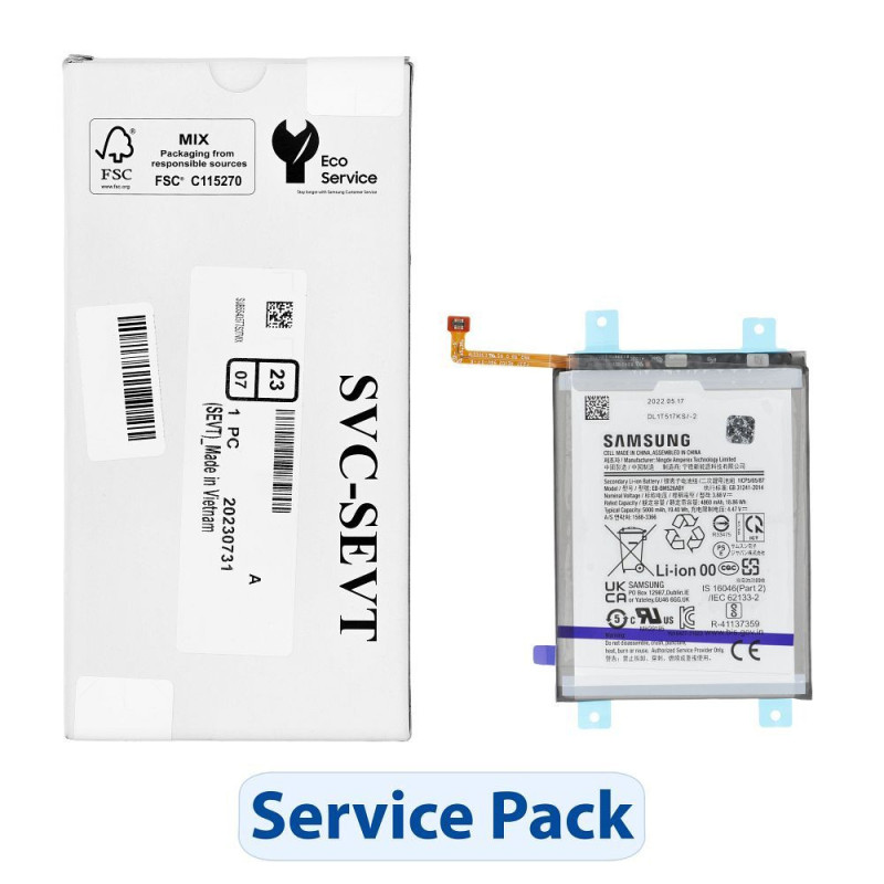 ServicePack Battery EB-BM526ABY for SAMSUNG A23 5G A236B GH82-29731A ServicePack Battery EB-BM526ABY for SAMSUNG A23 5G A236B GH82-29731A