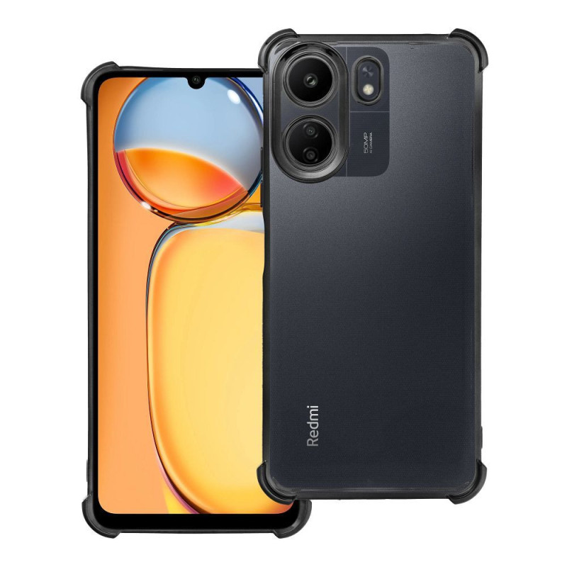 Case for Xiaomi 13C Antishock Electro black Case for Xiaomi 13C Antishock Electro black