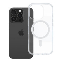 Case for iPhone 16 PRO Clear Mag Cover Elite (STR / NON-YELLOWING / CAMERA CONTROL BUTTON) compatible with MagSafe transparent