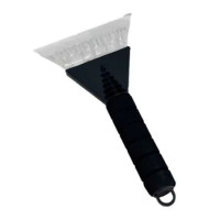 Car snow scraper black