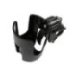 Bottle cage with bracket FSCGE-105 black