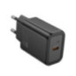 Phone charger Hoco USB C QC PD 20W N60 black Phone charger Hoco USB C QC PD 20W N60 black
