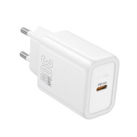 Phone charger Hoco USB C QC PD 30W N62 white