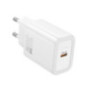 Phone charger Hoco USB C QC PD 30W N62 white Phone charger Hoco USB C QC PD 30W N62 white