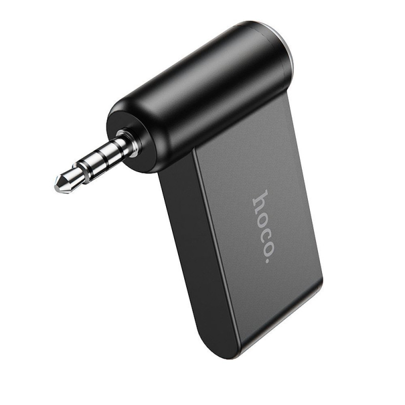 Wireless car receiver Hoco AUX Bluetooth Jack 3,5 mm E58 black Wireless car receiver Hoco AUX Bluetooth Jack 3,5 mm E58 black
