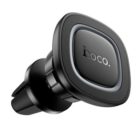 Magnetic car phone holder Hoco air vent H72 black and gray