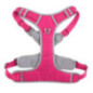 Dog harness OXFORD B size S pink grey Dog harness OXFORD B size S pink grey