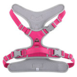 Dog harness OXFORD B size L pink grey