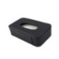 Tissue box with strap black Tissue box with strap black