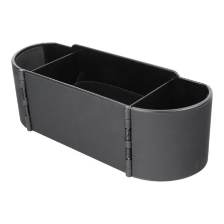 Seat back storage box black