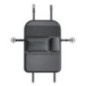 Car organizer for front seats with compartments D03 black