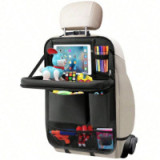 Car organizer for front seats with compartments OXFORD black