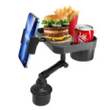 Car table with phone holder CP12 black