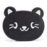 Foldable car table for kids cat shape black