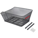 Rear bicycle basket FSBKT-105 black