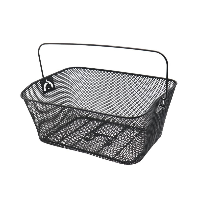 Rear bicycle basket FSBKT-033 black Rear bicycle basket FSBKT-033 black