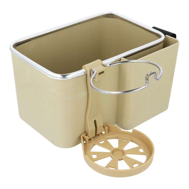 Car organizer with cup holder beige Car organizer with cup holder beige