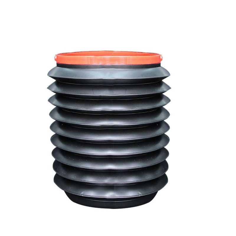 Foldable car bucket container 4L black Foldable car bucket container 4L black
