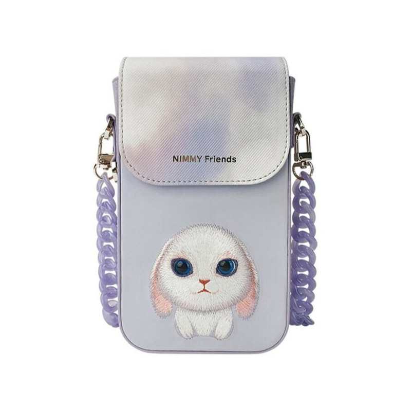 Phone case Nimmy Big Eyed Pet 2.0 rabbit violet