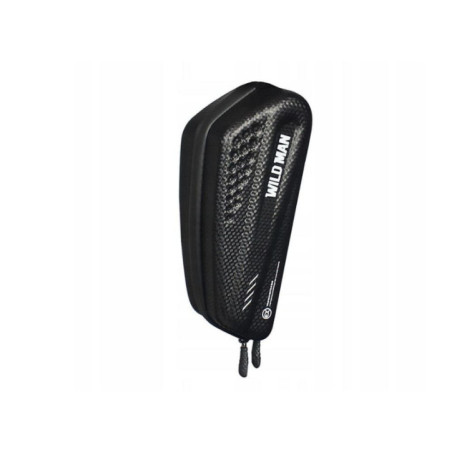 WILDMAN traveling bag for bike frame with zipper 1L EX black