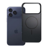 Case for iPhone 17 Pro Max / 18 Pro Max (low camera edge) Glossy Mag Cover compatible with MagSafe black