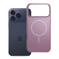 Case for iPhone 17 Pro Max / 18 Pro Max (low camera edge) Glossy Mag Cover compatible with MagSafe purple