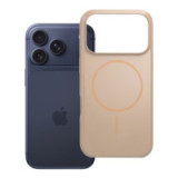Case for iPhone 17 Pro / 18 Pro (low camera edge) Glossy Mag Cover compatible with MagSafe desert gold