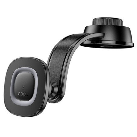 Wireless phone car holder Hoco 15W dashboard HW31 black