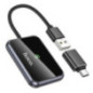 Wireless CarPlay adapter Hoco USB A / USB C HU1 black