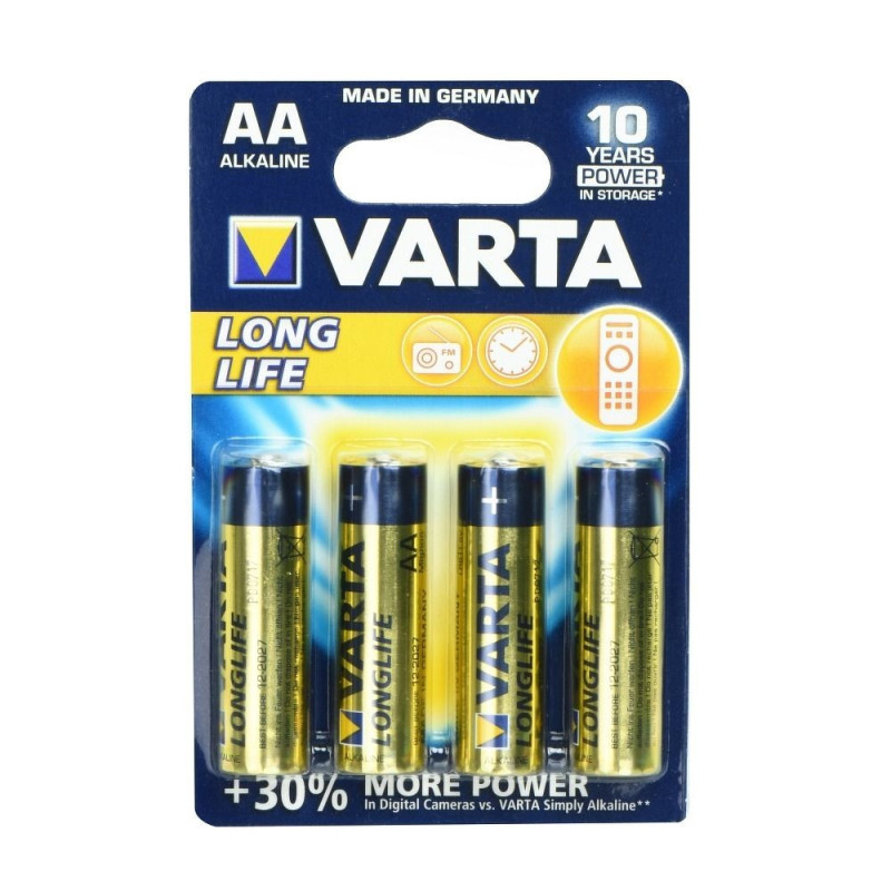 VARTA alkaline battery R6 (AA) Longlife 4 pcs