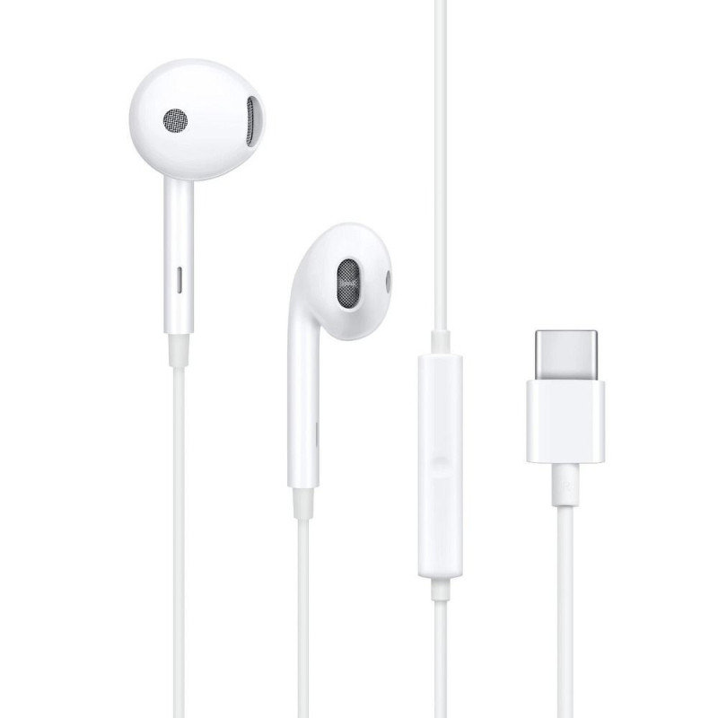 Wire earphones earphones USB C Oppo MH135-3 bulk white