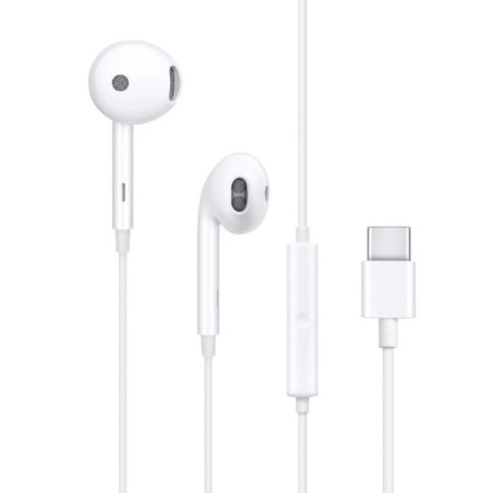 Wire earphones earphones USB C Oppo MH135-3 bulk white