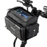 WILDMAN traveling  bag for bike handlebars with zipper GS6 4L ( 4 "- 7" ) black