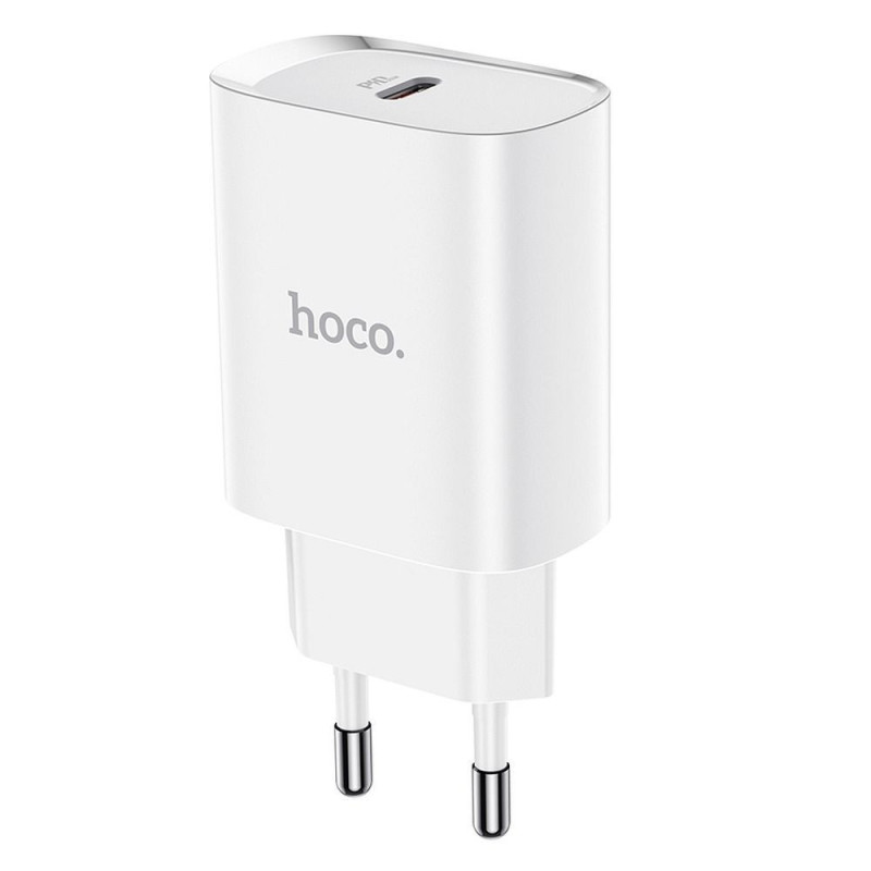 Phone charger Hoco USB C PD 20W N14 white