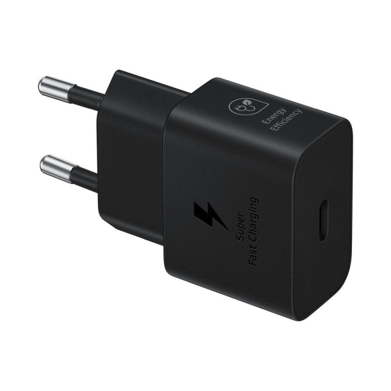 SAMSUNG original charger Type C PD 3A 25W GaN EP-T2510NBEGEU black blister SAMSUNG original charger Type C PD 3A 25W GaN EP-T2510NBEGEU black blister