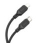Cable USB C to Lightning Hoco PD 20W 1 m X90 black