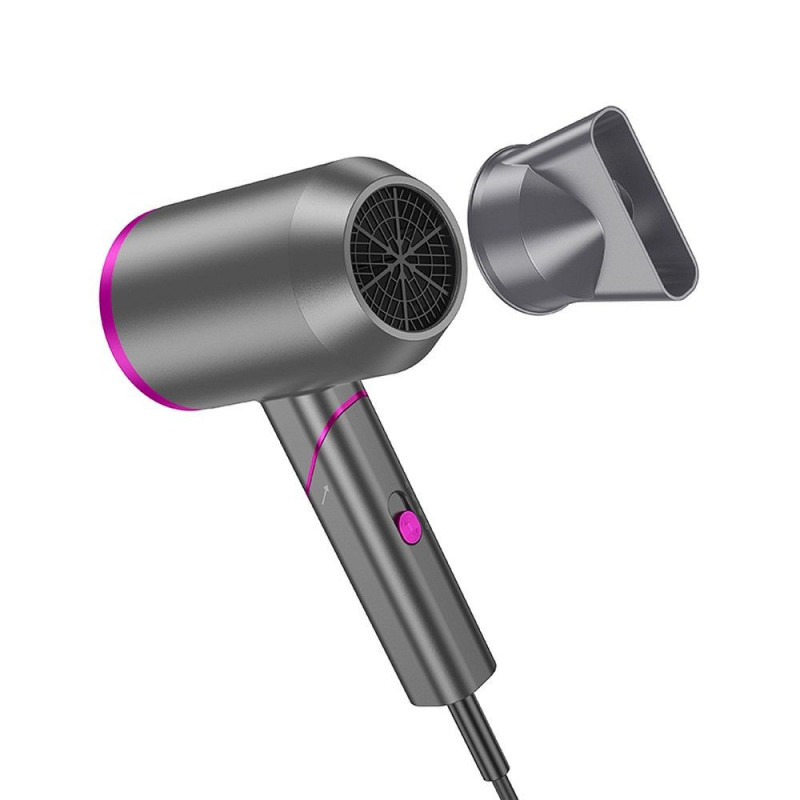 Hair dryer Hoco foldable HP13 Plus rose red Hair dryer Hoco foldable HP13 Plus rose red