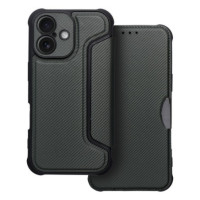 Flip case for iPhone 16 PLUS Razor Book dark green
