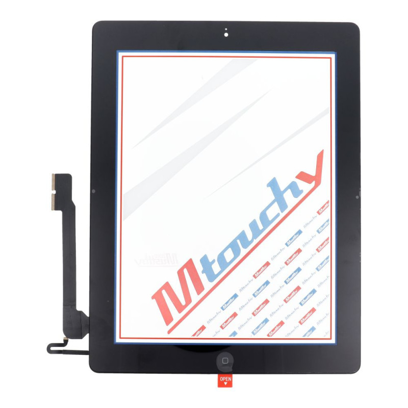 MUSTTBY Touch screen + back sticker + Home for iPAD 4 (black) MUSTTBY Touch screen + back sticker + Home for iPAD 4 (black)
