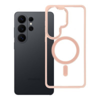 Case for Samsung S26 ULTRA Color Edge Mag Cover compatible with MagSafe pink