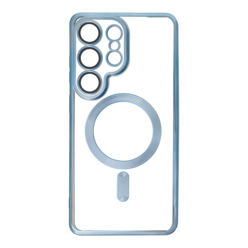 Case for Samsung S26 ULTRA Electro Mag Cover compatible with MagSafe blue Case for Samsung S26 ULTRA Electro Mag Cover compatible with MagSafe blue